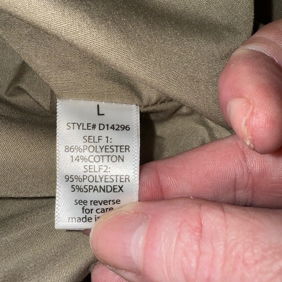 Sleeveless Double Scoop Neck  Bubble Skirt Dress In Olive Green Size L NWT - Picture 5 of 12